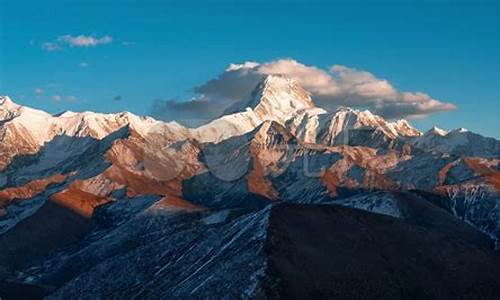 贡嘎雪山5月有雪吗,五一贡嘎雪山攻略最新