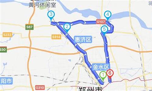 郑州单车骑行路线图片,郑州单车骑行路线