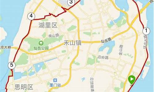 厦门旅游路线图高清_厦门旅游路线