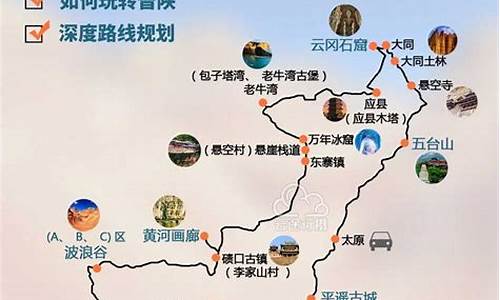 陕西旅游路线设计方案路线_陕西旅游路线行程