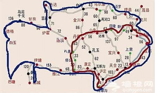 四川自助游路线_四川自助游路线图